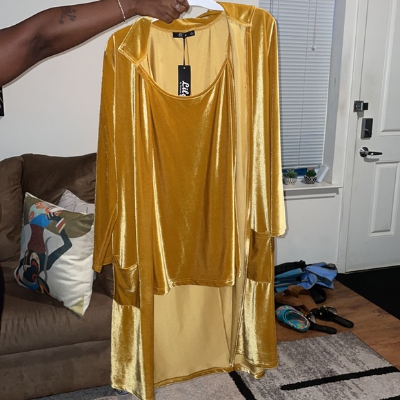 Cute tank top with cardigan - Picture 3 of 4